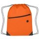 Polyester Multi Color Hit Sports Pack With Front Zip Pocket 13.5 X 18