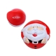 holiday christmas santa shape stress ball