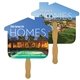 House Hand Fan Full Color (2 Sides) - Paper Products