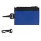 ID Holder with Zipper Wallet and Plastic Carabiner