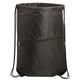 Incline Drawstring Backpack With Zipper