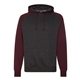 Independent Trading Co. Raglan Hooded Pullover - COLORS