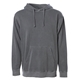 Independent Trading Company Unisex Midweight Pigment Dyed Hooded Sweatshirt