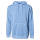 Independent Trading Company Unisex Midweight Pigment Dyed Hooded Sweatshirt