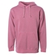 Independent Trading Company Unisex Midweight Pigment Dyed Hooded Sweatshirt