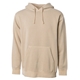 Independent Trading Company Unisex Midweight Pigment Dyed Hooded Sweatshirt