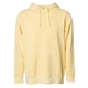 Independent Trading Company Unisex Midweight Pigment Dyed Hooded Sweatshirt