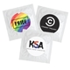 Promotional Individual Condom w / Round 4 Color Process Printing Decal