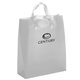 Iris Frosted Plastic Flexo Ink Tote Bag - 13 x 17