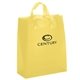 Iris Frosted Plastic Flexo Ink Tote Bag - 13 x 17