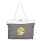 Island Tote with Zippered Mesh Pocket