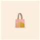 Itty Bitty - Colored Canvas With Leather Handles