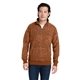 J America Unisex Aspen Fleece Quarter - Zip Sweatshirt
