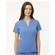 Jaanuu - Womens Calix Fit Flare Scrub V - Neck Top
