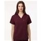 jaanuu - womens rhena essential 1- pocket scrub v - neck top