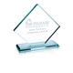 Jade Crystal Diamond Award - 7x6x2 in
