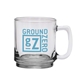 Java 9 oz Glass Coffee Mug