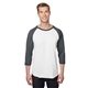 Jerzees Unisex Three - Quarter Sleeve Raglan T - Shirt