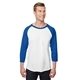 Jerzees Unisex Three - Quarter Sleeve Raglan T - Shirt