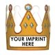 Promotional Customizable Jeweled Crown- Paper Products