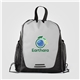 Jotun Recycled Polyester Pocketed Drawstring Bag - 2.6 gal - Heat Transfer