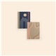 journal - 5.5 x 4 mega passport - tape - blank guts - u - mini