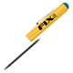 jumbo pocket screwdriver reversible 3/16 flat tip 1 phillips - blade / button top