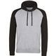 Just Hoods By AWDis Adult 80/20 Midweight Contrast Baseball Hooded Sweatshirt