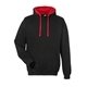 Just Hoods By AWDis Adult Midweight Varsity Contrast Hooded Sweatshirt