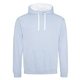 Just Hoods By AWDis Adult Midweight Varsity Contrast Hooded Sweatshirt
