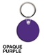 Key Tag - Small Round - Spot Color