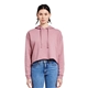 Lane Seven Ladies Cropped Fleece Hoodie