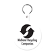 Large Circle Flexible Key Tag