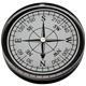 Large Compass Paperweight