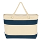 Large Cruising Tote Bag With Rope Handles