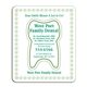 Large Magnetic Photo Frame (Tooth cut - out)