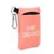 Large Neoprene Mobile Accessory Holder With Carabiner