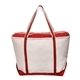 Large Sailing / with Zippered Top Tote Bag