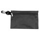 Large Zipper Pouch Storage Pouch Bag w / Plastic Hook
