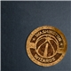 laser engraved recycled 5mm cork coaster - 1 side imprint
