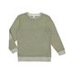 LAT Adult Harborside Melange French Terry Crewneck with Elbow Patches