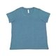 LAT Ladies Curvy Fine Jersey T - Shirt