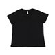 LAT Ladies Curvy Fine Jersey T - Shirt