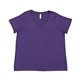 LAT Ladies Curvy Fine Jersey T - Shirt