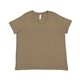 LAT Ladies Curvy Fine Jersey T - Shirt