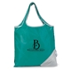 Latitudes Foldaway Shopper - Turquoise-Silver