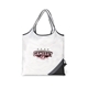 Latitudes Foldaway Shopper - White/Black