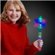 LED Snowflake Wand with Light - Up Handle