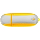 Lemont Brushed Aluminum Oval USB