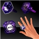 Light Up Diamond Rings - Purple